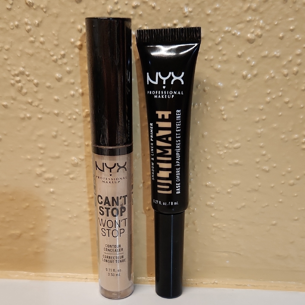 Concealer and Eyeliner Set - Black and Cream